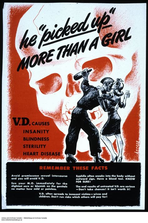 crazy venereal disease posters from wwii cvlt nation
