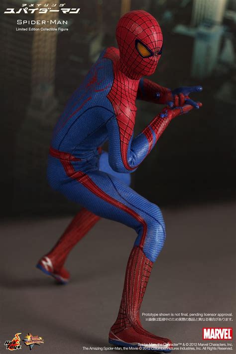 onesixthscalepictures hot toys  amazing spider man spider man