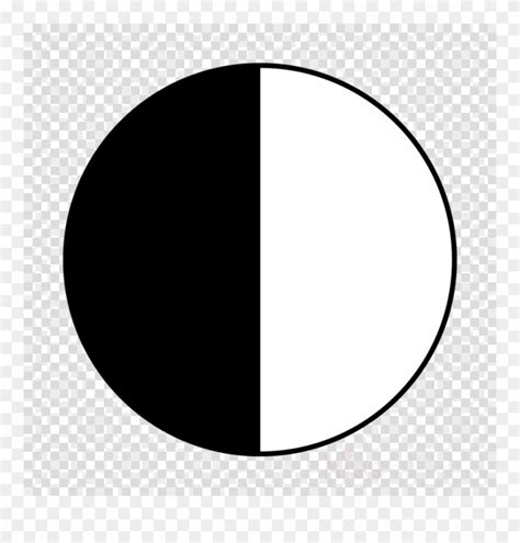 black  white  circle clipart semicircle computer circle