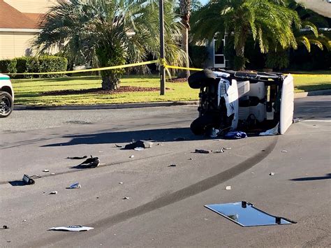 Golf Cart Driver Airlifted From Scene Of Serious Crash In