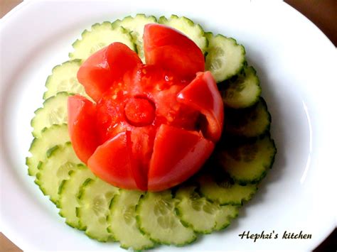 kitchen tomato flower garnish