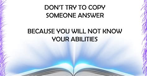 quote dont   copy  answer  blog