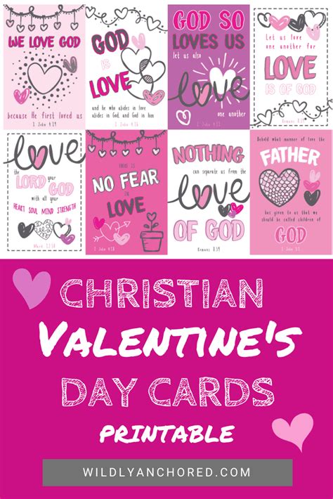 christian valentines day cards wildly anchored faith family homeschool