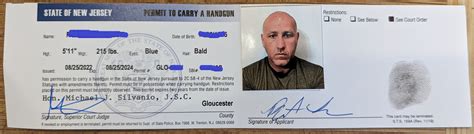 nj handgun carry permit application experience page  current