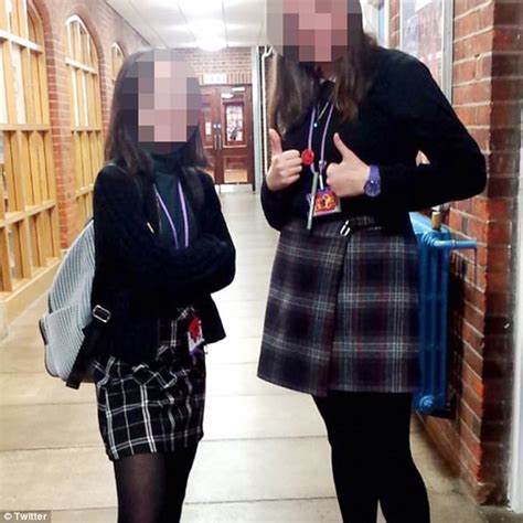 Schoolgirls Revolt Over Sexist Dress Code Daily Mail Online