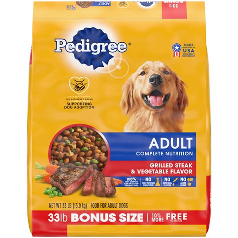 buy pedigree complete tion adult dry dog food roasted chicken rice