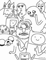 Adventure Time Coloring Pages Book Printable sketch template