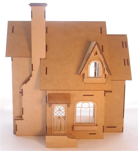scale miniature dollhouse kit carmel cottage