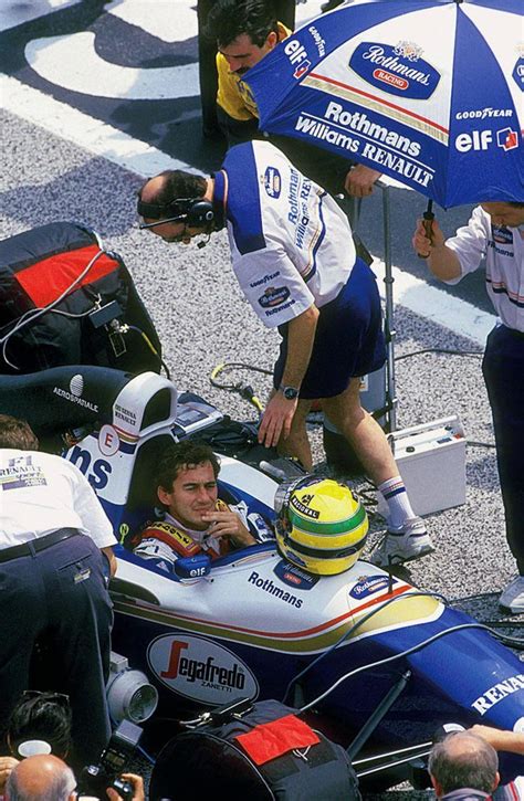 Senna On The Grid Imola 1994 Formula1