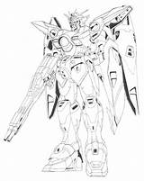 Gundam Wing Zero Lineart Xxxg 00w0 Drawing Pages Colouring Front Suit Mobile Coloring Wiki Wikia Print Seed Destiny Getdrawings Sketch sketch template