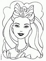 Coloring Fairy Barbie Pages Secret sketch template