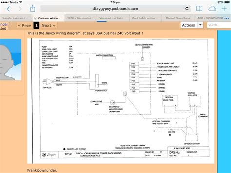 jayco wiring diagram jayco caravan diagram