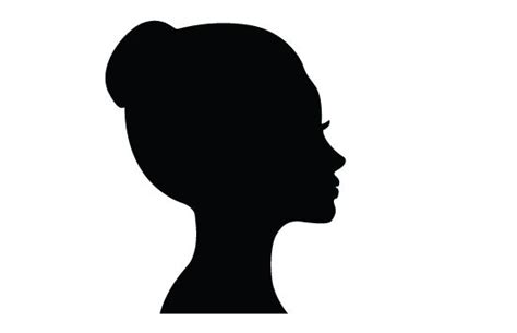 face silhouette vector silhouette clip art women vector graphics