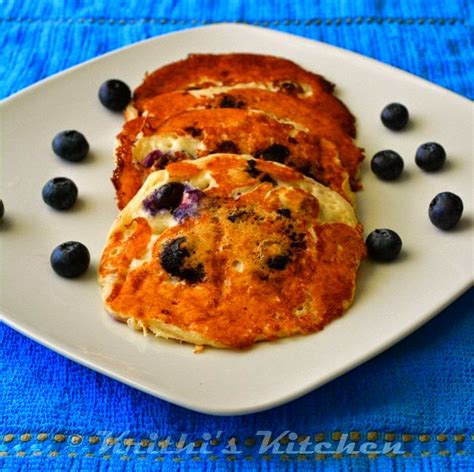 krithis kitchen lemon blueberry pancakes eggless breakfast recipes