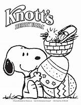 Snoopy Woodstock Knotts Peanuts Knott Rockinmama Becuo Coloringhome Ostern Snoppy sketch template