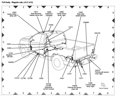ford  wiring harness diagram  wiring collection