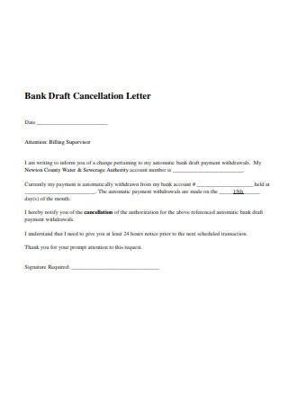 sample cancellation letters   ms word