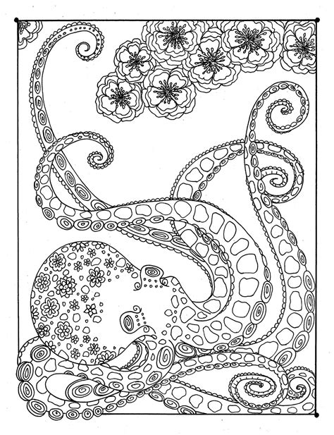 nice image abstract coloring pages  animals adult coloring