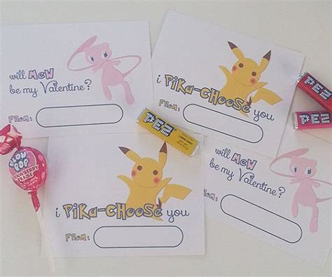 printable pokemon valentines day cards digital   etsy