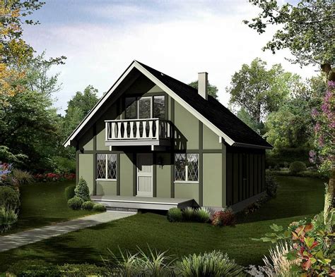 chalet  lakeside living ha architectural designs house plans