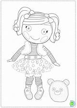 Dinokids Coloring Lalaloopsy Pages Close sketch template