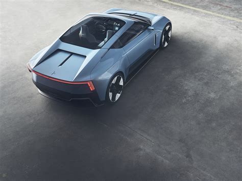 polestar  concept   fully electric sporty roadster      drone