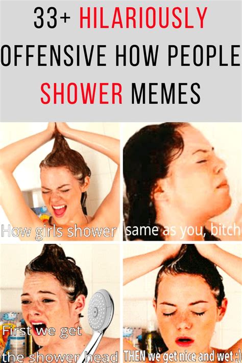 33 how people shower memes that prove we all have our own routines