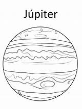 Planetas Dos Urano Saturno Júpiter Mercúrio Marte sketch template