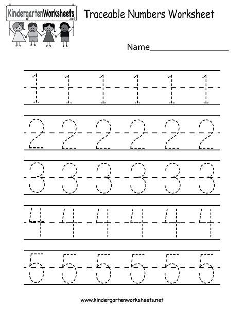 printable tracing numbers worksheets  preschoolers matthew