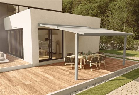 neue wetterfeste pergola markise von warema fuer outdoor