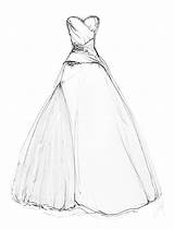 Dress Wedding Coloring Designs Illustration Pages Drawing Clothes Custom Portrait Drawings Hand 8x10 Getdrawings Templates Ink Bride Elegant Made sketch template