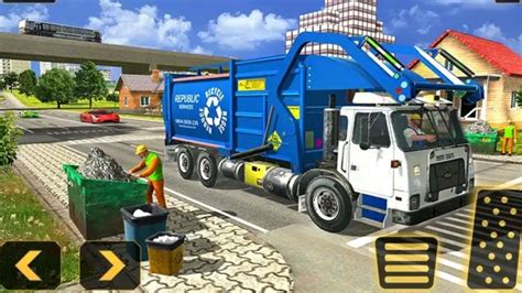 trash dump truck driver   garbage truck games android gameplay