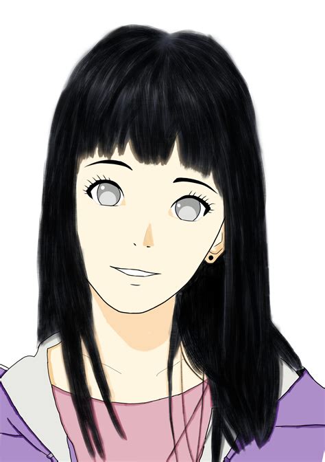 First Time Drawing Hinata Naruto