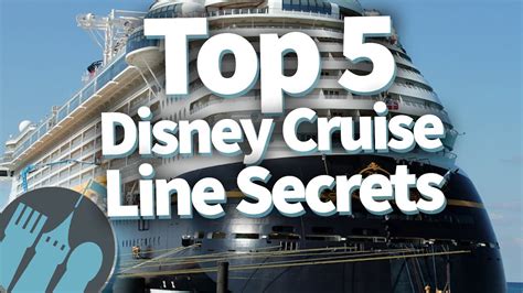 top  disney cruise  secrets youtube
