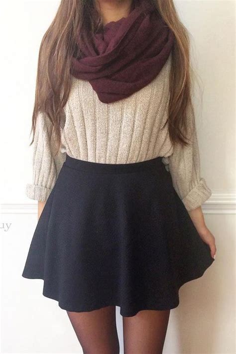 who said you can t wear skirts in the winter credit glaminati cute winter outfits fashion