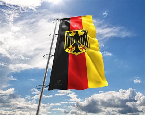 deutschland mit adler fahne  cm flagge hissflagge hissflagge fahnen