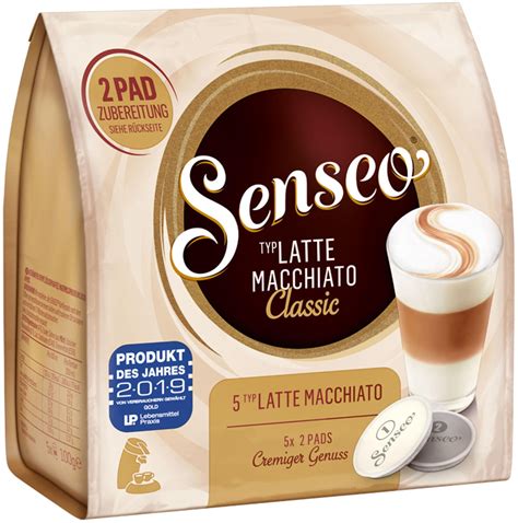 douwe egberts senseo latte macchiato classic  pads  port ab  preisvergleich bei
