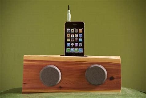 nature fixup iphoneipod docking station enhanced  speakers hometone home automation