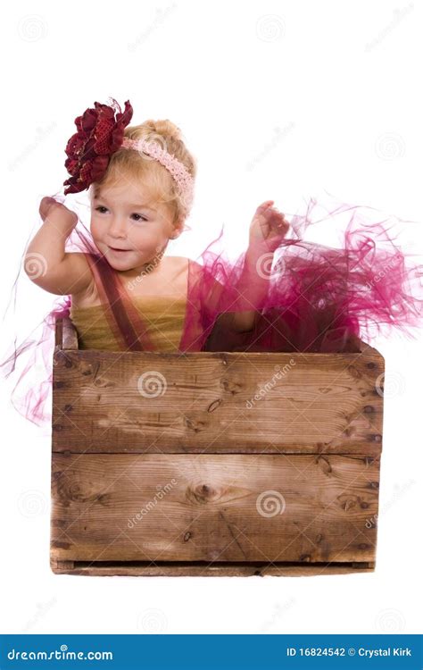 toddler playing   crate stock photo image  happy