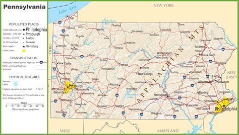 map  pennsylvania mapvoice