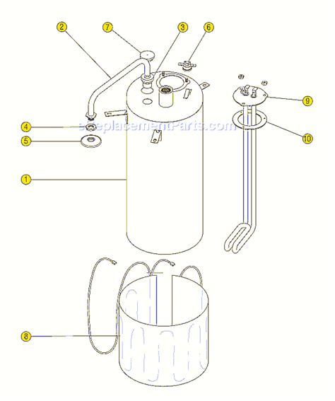 bunn coffee maker parts diagram  coffee prx parts list  diagram ereplacementparts
