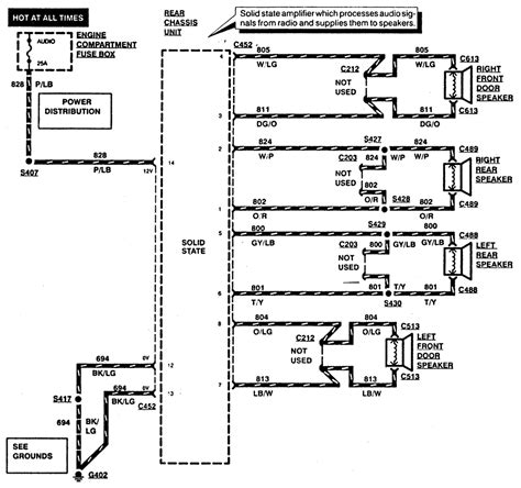 diagram  mercury grand marquis wiring diagram mydiagramonline