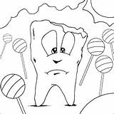 Dentista Dentes Dente Tooth Atividades Escovar Dentinhos Higiene Bucal Dentistas Decay Teus Infantil Teeth Saude Dentist για Atividade Trata τις sketch template