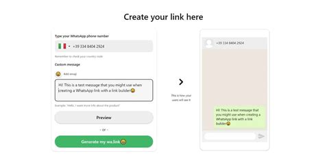 how to create a link with your whatsapp number [guide 2022] callbell