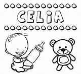 Celia Imprimir sketch template