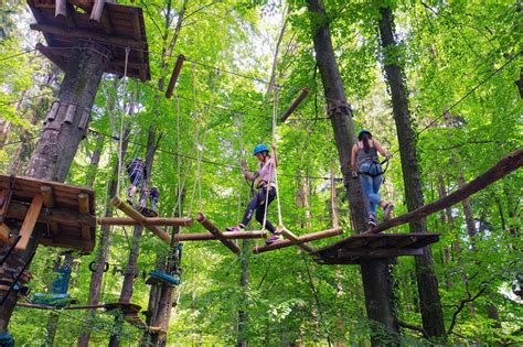 abenteuerpark hochseilgarten urlaubsland baden wuerttemberg