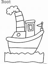 Kleurplaten Peuter Vervoer Peuters Zeilboot Patronen Tekening Afkomstig Downloaden Uitprinten Knutselen sketch template