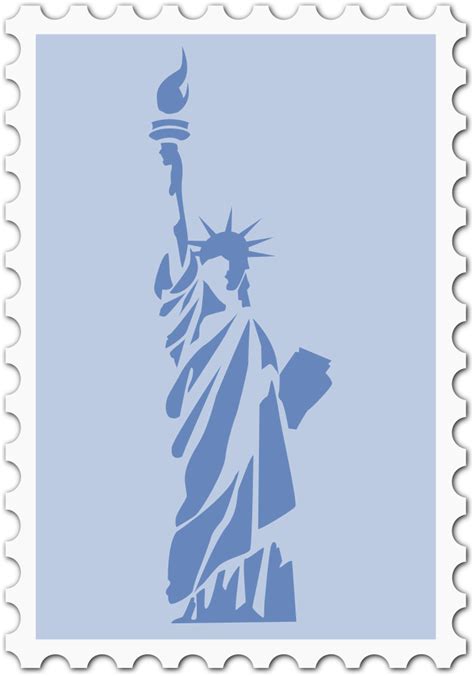 Onlinelabels Clip Art Us Stamp