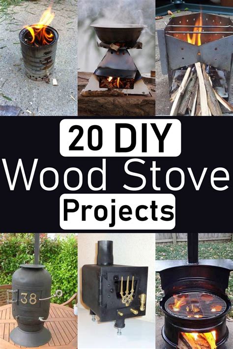 diy wood stove projects  cooking  heating craftsy