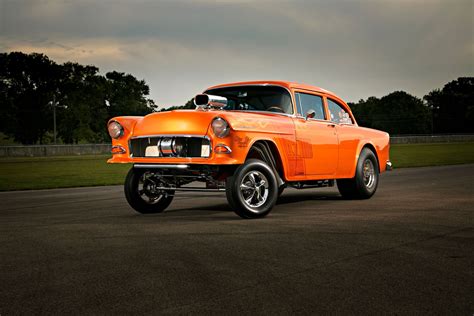 chevrolet chevy  coupe gasser drag  style race usa  wallpapers hd